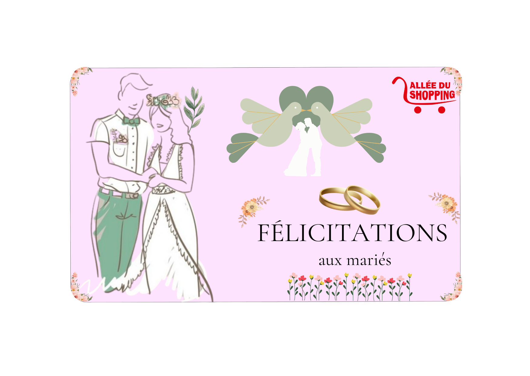 Visuel de Carte Cadeau MARIAGE