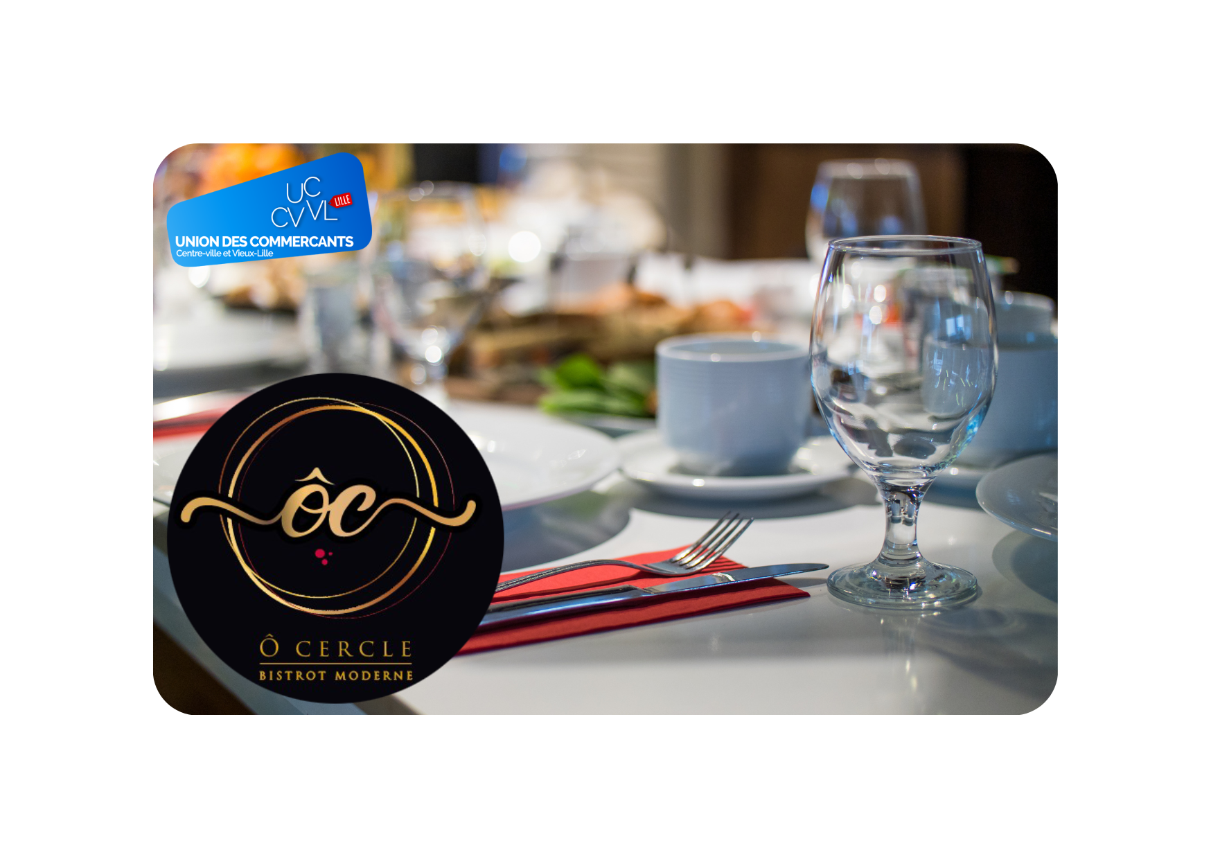 Visuel de Carte Cadeau Restaurant O Cercle Menu au Choix
