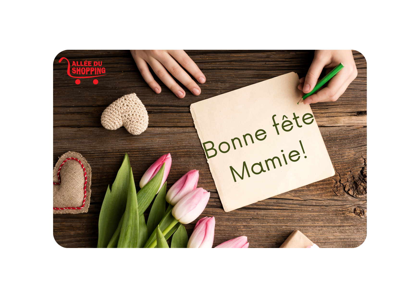 Visuel de Carte Cadeau FÊTE DES GRANDS-MÈRES